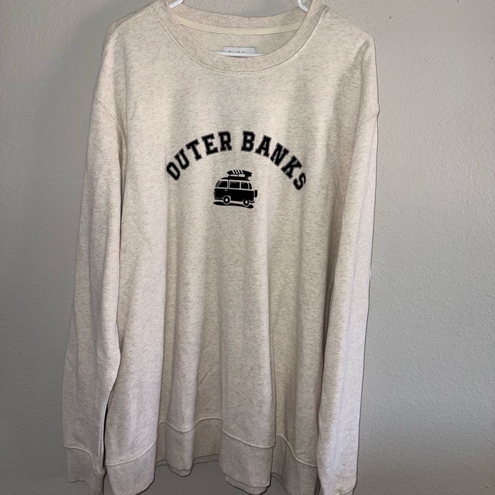 Goodfellow & Co Cream Sweatshirt